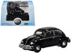 Volkswagen Beetle Black 1/148 N Scale Diecast Model Car Oxford Diecast NVWB005