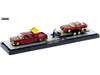 Auto Haulers Set of 3 Trucks Release 96 Limited Edition to 8000 pieces Worldwide 1/64 Diecast Models M2 Machines 36000-96