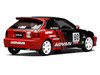 Honda Civic Type R (EK9) RHD Right Hand Drive #60 Advan Black and Red 1/64 Diecast Model Car MotorHelix M65026