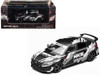 Honda Civic Type R FL5 RHD Right Hand Drive HKS Matt Black with Graphics 1/64 Diecast Model Car MotorHelix M65320