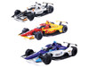 109th Indianapolis 500 2025 Podium Set of 3 IndyCars 1/64 Diecast Model Cars IXO Models IND64030
