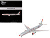 Boeing 777-300ER Commercial Aircraft American Airlines - Flagship DFW N735AT Silver with Otange Stripes Gemini 200 Series 1/200 Diecast Model GeminiJets G2AAL1508