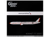 Boeing 777-300ER Commercial Aircraft American Airlines - Flagship DFW N735AT Silver with Otange Stripes Gemini 200 Series 1/200 Diecast Model GeminiJets G2AAL1508