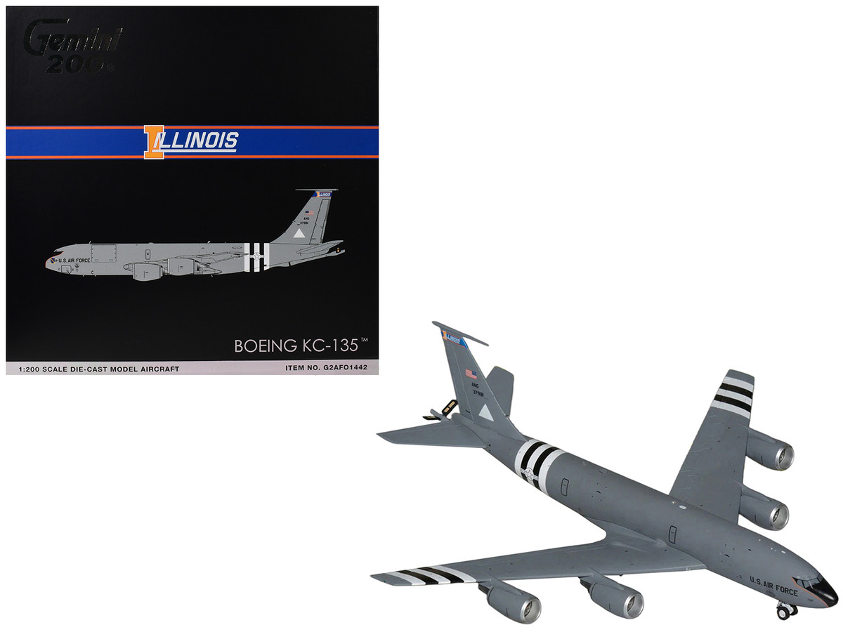 Boeing KC-135R Stratotanker Tanker Aircraft Illinois Air National