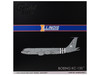 Boeing KC-135R Stratotanker Tanker Aircraft Illinois Air National Guard 63-7981 United States Air Force Gemini 200 Series 1/200 Diecast Model GeminiJets G2AFO1442