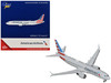 Boeing 737 MAX 8 Commercial Aircraft American Airlines N326RP Gray with Striped Tail Series 1/400 Diecast Model GeminiJets GJAAL2358