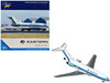 Boeing 727-100 Commercial Aircraft "Eastern Air Lines" (N8164G) White with Blue Stripes 1/400 Diecast Model Airplane by GeminiJets GJEAL2350