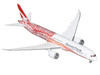 Boeing 787-9 Commercial Aircraft "Qantas - Yam Dreaming" (VH-ZND) White with Red Graphics 1/400 Diecast Model Airplane by GeminiJets GJQFA2385