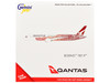 Boeing 787-9 Commercial Aircraft "Qantas - Yam Dreaming" (VH-ZND) White with Red Graphics 1/400 Diecast Model Airplane by GeminiJets GJQFA2385