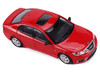 2008 Saab 9-3 Aero Sedan Red with Sunroof 1/64 Diecast Model Car GCD x Enchery GE-005-25