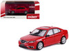 2008 Saab 9-3 Aero Sedan Red with Sunroof 1/64 Diecast Model Car GCD x Enchery GE-005-25