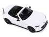2024 Mazda MX-5 Roadster White 1/64 Diecast Model Car GCD x Enchery GE-006-35