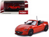 2024 Mazda MX-5 Roadster Orange Metallic 1/64 Diecast Model Car GCD x Enchery GE-006-36