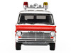1969 Ford Econoline Ambulance Los Angeles Fire Department Red and White Fire & Rescue Series #5 1/64 Diecast Model Car Greenlight 67070B
