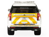 2024 Chevrolet Tahoe Montgomery County Maryland Fire & Rescue Bethesda-Chevy Chase Rescue Squad White with Yellow Stripes Fire & Rescue Series #5 1/64 Diecast Model Car Greenlight 67070D