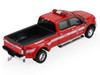 2018 Ford F-350 Pickup Truck Los Angeles Fire Department Red with White Stripes Fire & Rescue Series #5 1/64 Diecast Model Car Greenlight 67070F