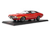 1972 Ford Gran Torino Sport 2-Door Red with Black Vinyl Top 1/18 Diecast Model Car IXO Models 18CMC26322