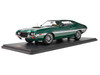 1972 Ford Gran Torino Sport 2-Door Green Metallic with White Stripes 1/18 Diecast Model Car IXO Models18CMC26422