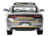 2023 Dodge Charger Pursuit New York State Police Gray Metallic with Yellow Stripes 1/64 Diecast Model IXO Models IA64025