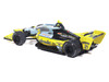 Dallara IndyCar #21 Christian Rasmussen Splenda Ed Carpenter Racing Road Course Configuration NTT IndyCar Series 2026 1/64 Diecast Model IXO Models IND64043