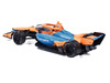 Dallara IndyCar #6 Nolan Siegel NTT Data Arrow McLaren IndyCar Team Road Course Configuration NTT IndyCar Series 2026 1/64 Diecast Model IXO Models IND64046