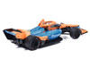 Dallara IndyCar #6 Nolan Siegel NTT Data Arrow McLaren IndyCar Team Road Course Configuration NTT IndyCar Series 2026 1/64 Diecast Model IXO Models IND64046