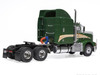 1998 Peterbilt 377 A/E Truck Tractor Green Metallic with Beige Stripes 1/43 Diecast Model IXO Models TR23222