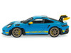 2023 Porsche 911 (992) GT3 RS Tribute to 24 Hours of Daytona 2003 Riviera Blue with Yellow Stripes 1/43 Diecast Model Car Solido S4314803
