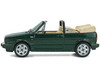 1992 Volkswagen Golf Cabrio Classic Line Classic Green Metallic 1/43 Diecast Model Car Solido S4315803