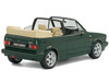 1992 Volkswagen Golf Cabrio Classic Line Classic Green Metallic 1/43 Diecast Model Car Solido S4315803
