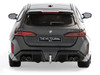 2024 BMW M5 Touring Frozen Deep Gray Metallic with Black Top 1/43 Diecast Model Car Solido S4317502