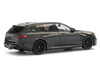 2024 BMW M5 Touring Frozen Deep Gray Metallic with Black Top 1/43 Diecast Model Car Solido S4317502