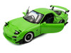 1999 Mazda RX7 Type RS FD3RS RHD Right Hand Drive Neon Green 1/18 Diecast Model Car Solido S1810606