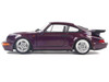 1990 Porsche 911 964 Turbo Violet Blue Metallic 1/18 Diecast Model Car Solido S1803412