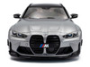 2024 BMW M3 Competition M xDrive Touring Frozen Pure Gray Metallic with Black Top 1/18 Diecast Model Car Solido S1813702