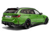2024 BMW M3 Competition M xDrive Touring Green Metallic with Black Top 1/18 Diecast Model Car Solido S1813703