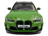 2024 BMW M3 Competition M xDrive Touring Green Metallic with Black Top 1/18 Diecast Model Car Solido S1813703