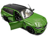 2024 BMW M3 Competition M xDrive Touring Green Metallic with Black Top 1/18 Diecast Model Car Solido S1813703
