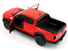 2024 Ford Ranger Raptor Pickup Truck Orange Red 1/18 Diecast Model Car Solido S1813901
