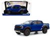 2024 Ford Ranger Raptor Pickup Truck Blue Lightning Metallic 1/18 Diecast Model Car Solido S1813902