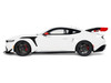 2025 Ford Mustang GTD Spirit of America Performance White with Blue and Red Stripes 1/18 Model Car GT Spirit GT956