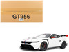 2025 Ford Mustang GTD Spirit of America Performance White with Blue and Red Stripes 1/18 Model Car GT Spirit GT956