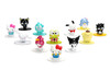 Set of 12 Diecast Figures Hello Kitty and Friends Franchise Nano Metalfigs Series Diecast Models Jada 37119
