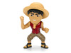 Set of 4 Diecast Figures One Piece 2023-Current TV Series Metalfigs Series Diecast Models Jada 37315