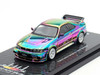 Nissan Skyline GT-R (R33) Nismo 400R RHD Right Hand Drive Chameleon Tokyo Auto Salon Kuala Lumpur First Edition 1/64 Diecast Model Car Inno Models IN64-400R-TASKL01