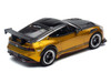 Nissan Fairlady Z Top Secret RZ34 RHD Right Hand Drive Gold Metallic with Carbon Hood and Black Top 1/64 Diecast Model Car Inno Models IN64-400ZTS-GOLD
