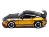 Nissan Fairlady Z Top Secret RZ34 RHD Right Hand Drive Gold Metallic with Carbon Hood and Black Top 1/64 Diecast Model Car Inno Models IN64-400ZTS-GOLD