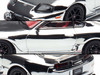 Toyota Supra A80 Top Secret GT300 RHD Right Hand Drive Chrome with Carbon Hood and Red Interior Tokyo Auto Salon 2026 Event Exclusive 1/64 Diecast Model Car Inno Models IN64-A80TS-TAS26