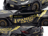Toyota GR86 Pandem RHD Right Hand Drive Black with Gold Graphics Hobby Expo China 2025 Event Exclusive 1/64 Diecast Model Car Inno Models IN64-GR86P-HEC25