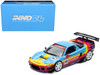 Honda NSX NA1 #919 Pandem Rocket Bunny Light Blue with Graphics APA XPO 2025 Event Edition 1/64 Diecast Model Car Inno Models IN64-NSXP-APA25